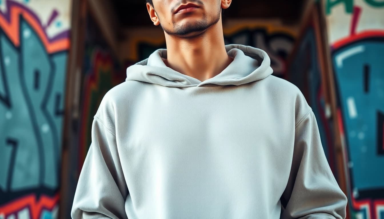 Shop trendy plain hoodies in an urban style, ideal for casual outfits.