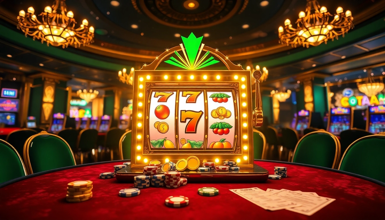 Rasakan sensasi slot depo 5rb dengan permainan taruhan tinggi di mesin kasino mewah.
