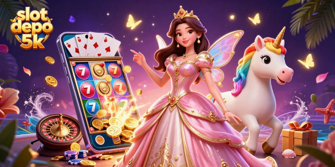 Spin the reels at slot depo 5k and win big with colorful games and vibrant characters.