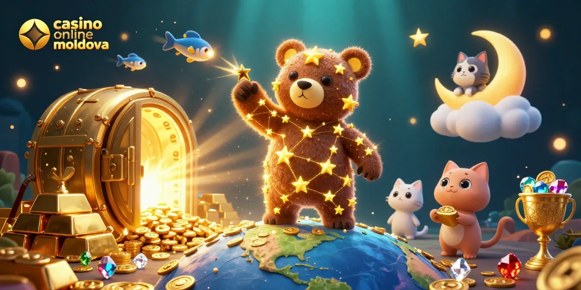 Experimentează câștigurile la casino online moldova cu un urs de constellation și comori strălucitoare.