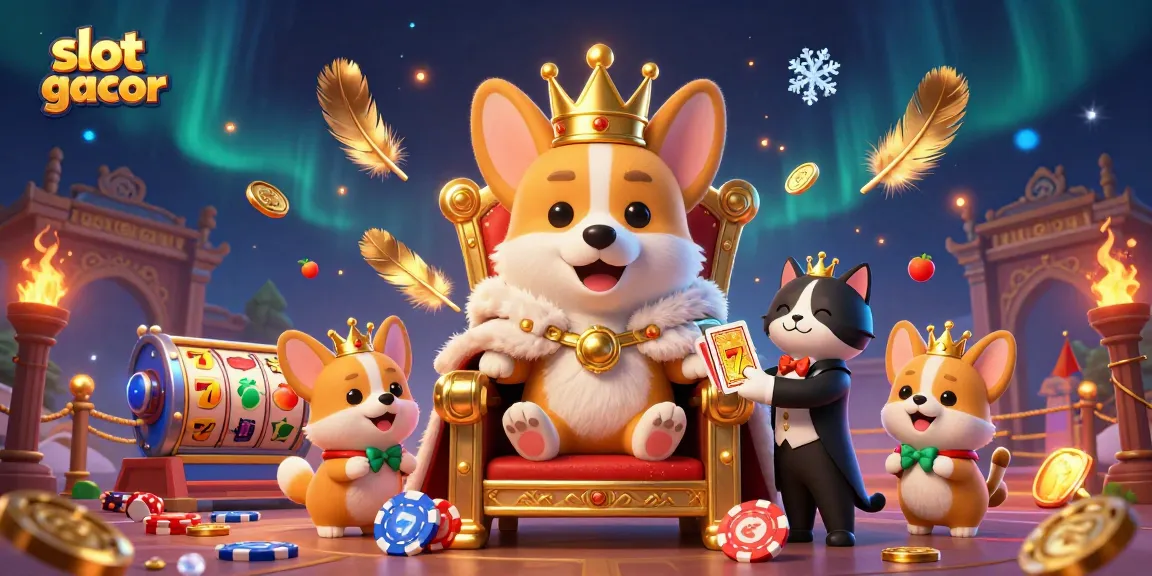 Slot gacor memberikan kesenangan di dunia judi dengan koin emas yang berkilauan dan keberuntungan para pemain.