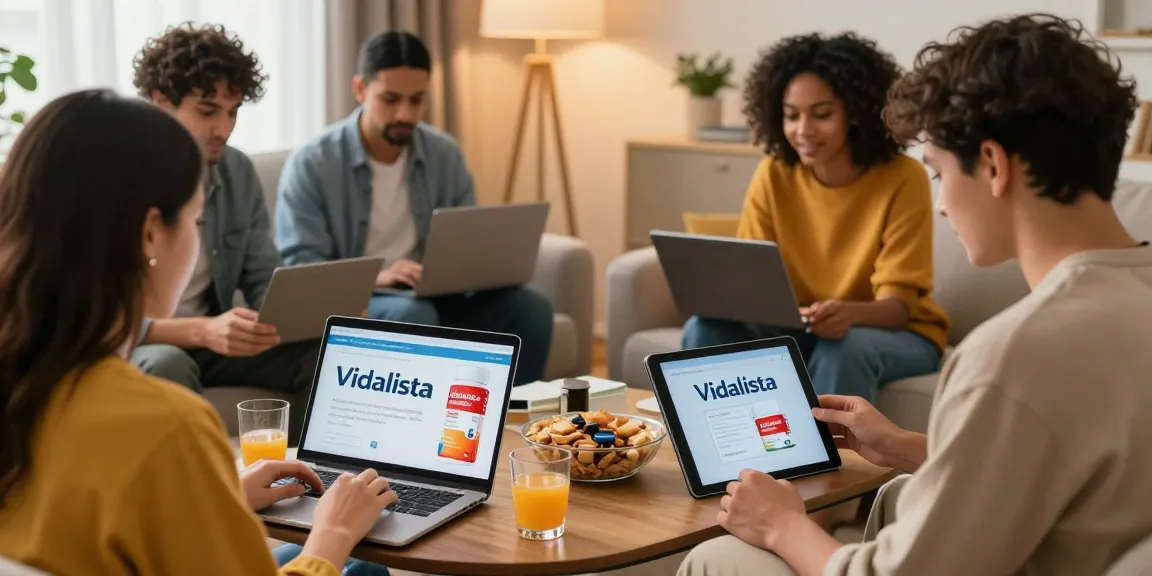 Engaging online shopping for Vidalista and ED solutions in a relaxing home setting.