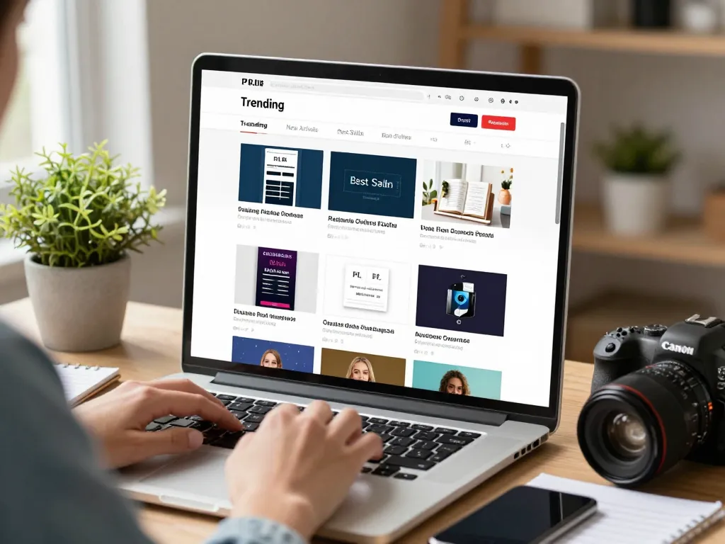 Browse PLR Digital Products for Sale in a vibrant online marketplace with diverse digital offerings.
