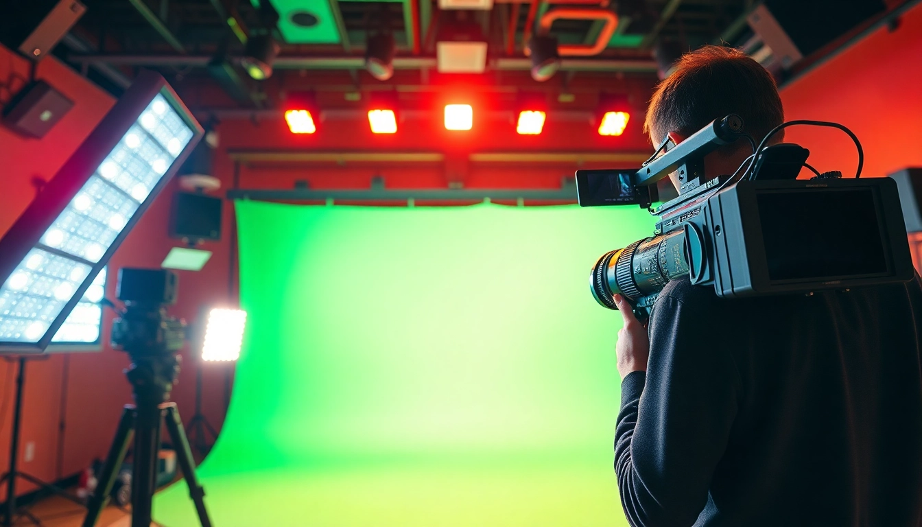 Engaging video production Edmonton setup showcases professional equipment and creativity.