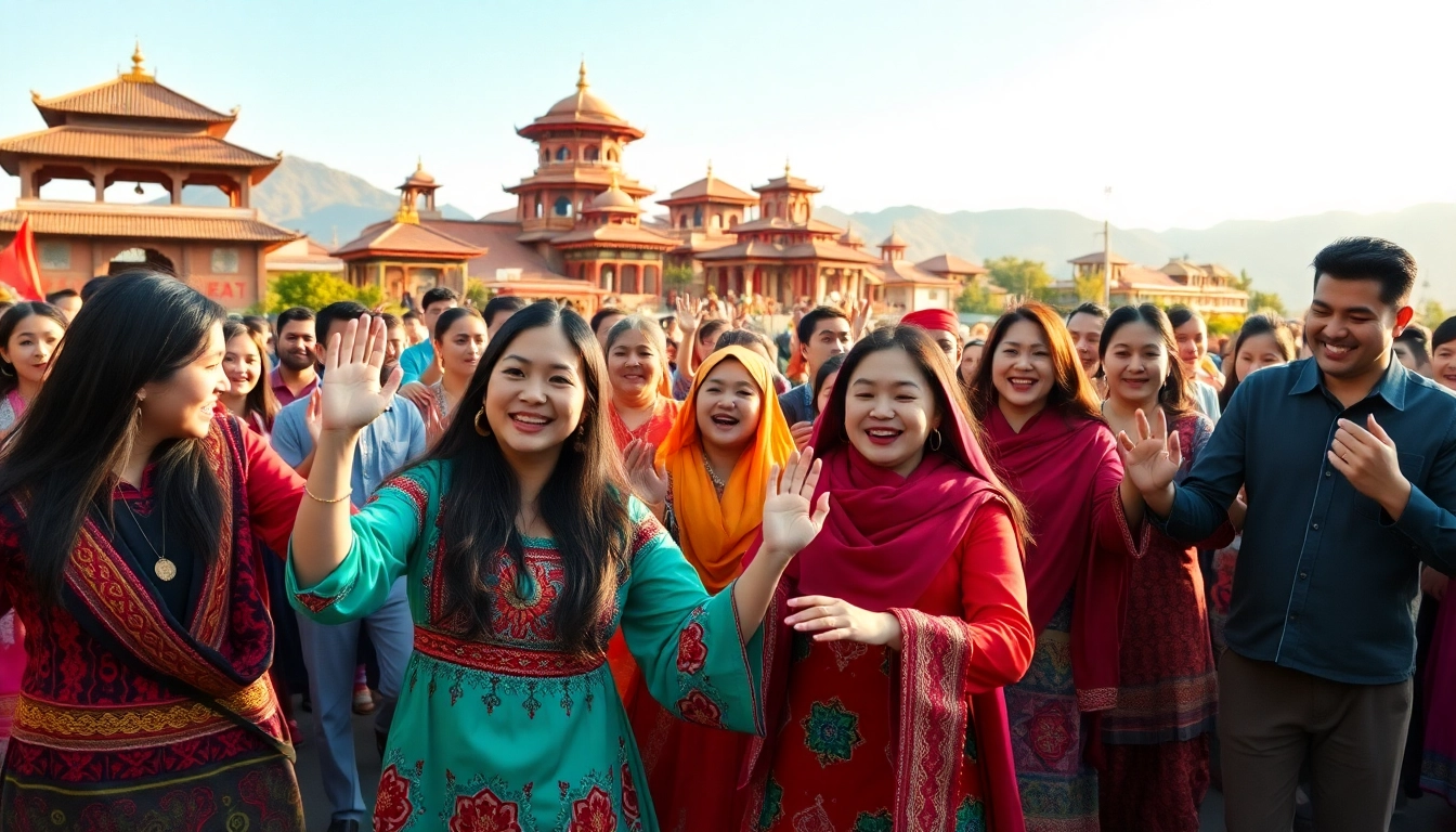 Celebrating Uyghurs Community with vibrant cultural expressions and traditional attire.
