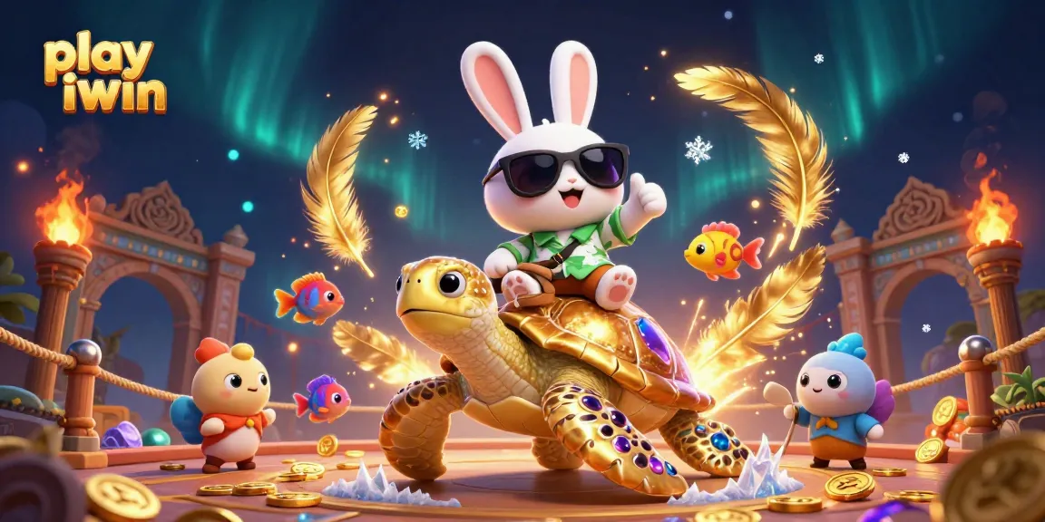 Play iwin for thrilling casino adventures with our lucky rabbit and golden turtle!