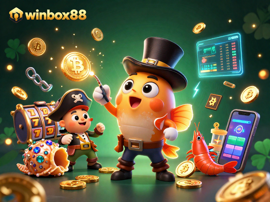 Experience winbox88 with thrilling games featured in a vibrant underwater casino adventure.
