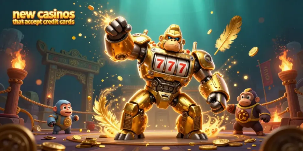 Engage with new casinos that accept credit cards featuring exciting gaming action and vibrant visuals.