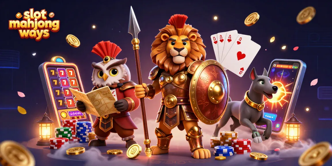 Play slot mahjong ways with vibrant animations and winning combinations in this exciting casino scene.