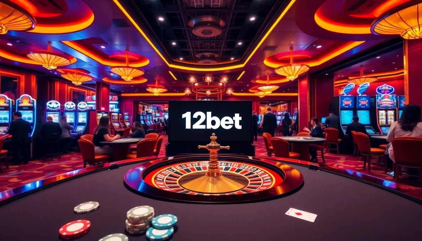Experience high-stakes gaming with 12bet’s thrilling tables and vibrant ambiance.