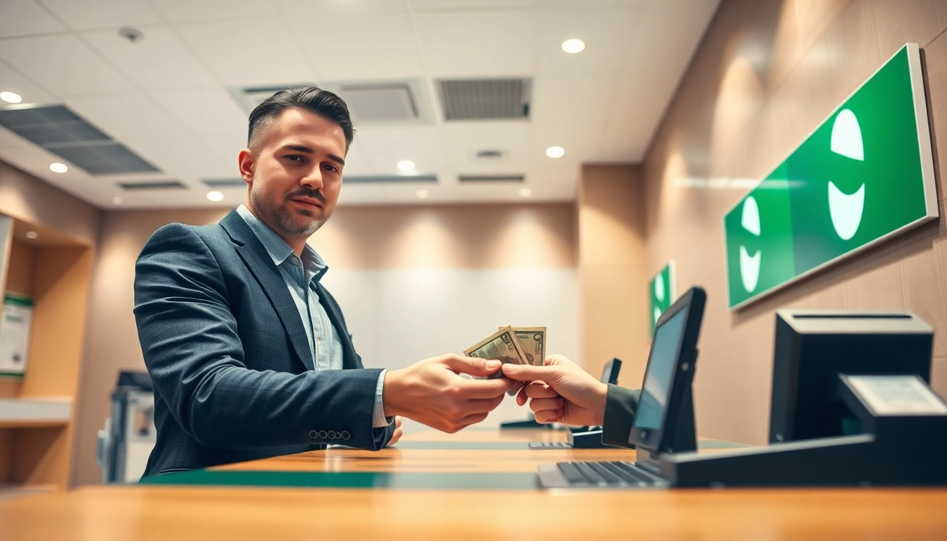 Melakukan deposit 1k siap untuk keamanan finansial di bank.