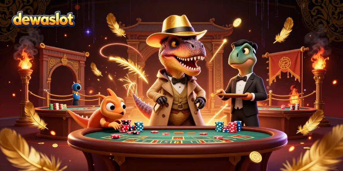Dewa Slot menyajikan karakter unik yang berkaitan dengan judi slot dan suasana kasino yang menarik.