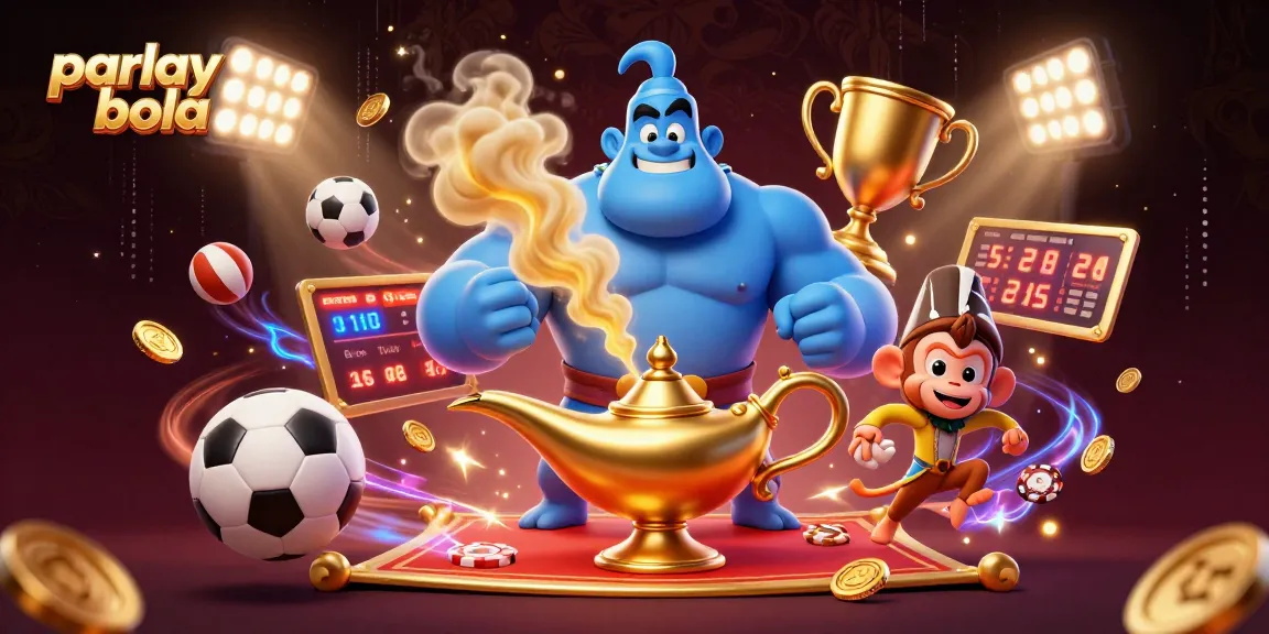 Place bets on parlay bola with dynamic sports elements and interactive characters.