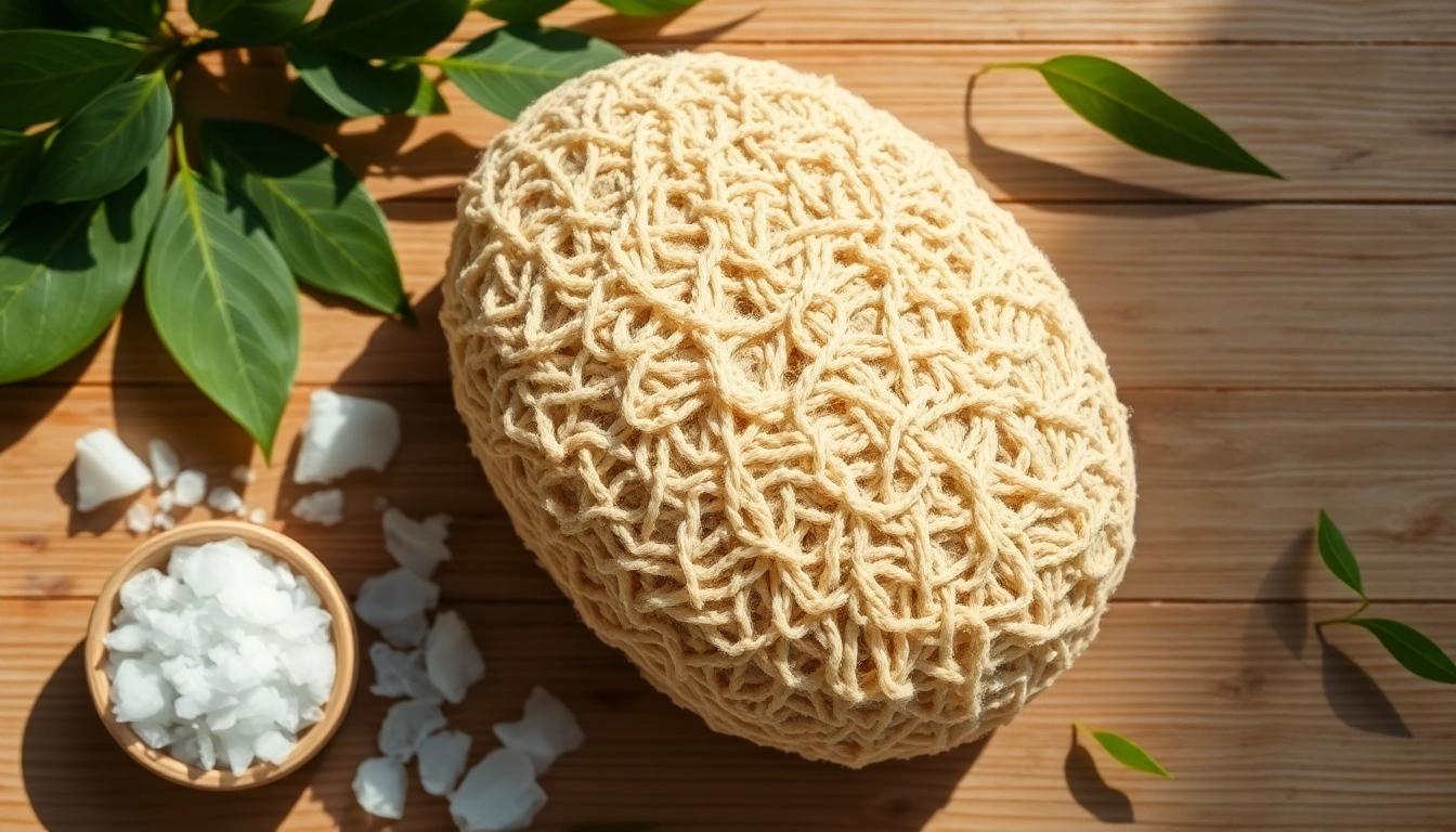 Using the best back loofah for dry skin to gently exfoliate, promoting healthy skin.