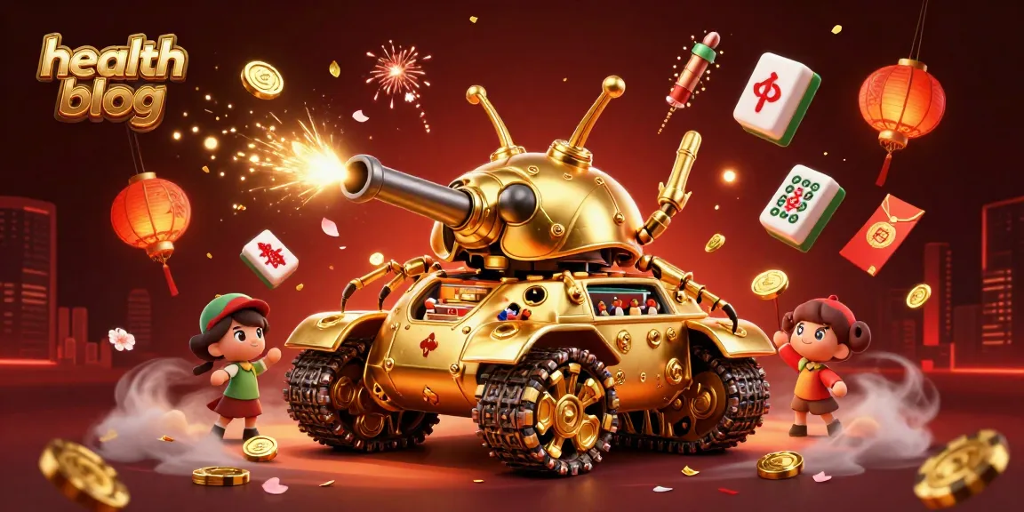 Experience the thrilling health blog scene inside a golden casino beetle tank, bursting with excitement.
