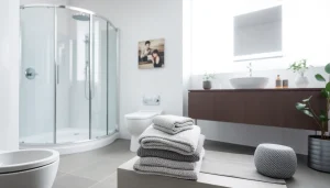 Aménagez votre salle de bain avec les produits sirhona France et son miroir LED élégant.