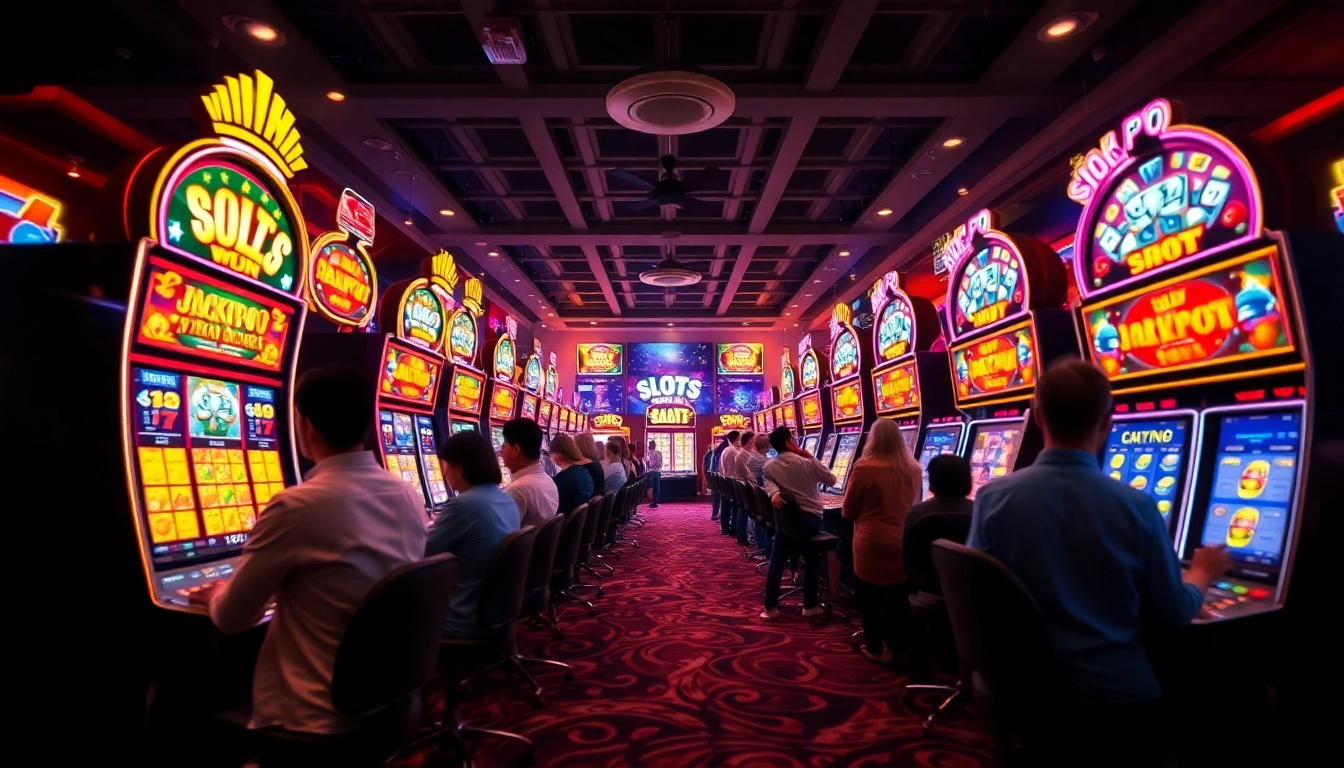 Exciting online slot gaming scene featuring hoki138 pro, with vibrant colors and dynamic graphics.