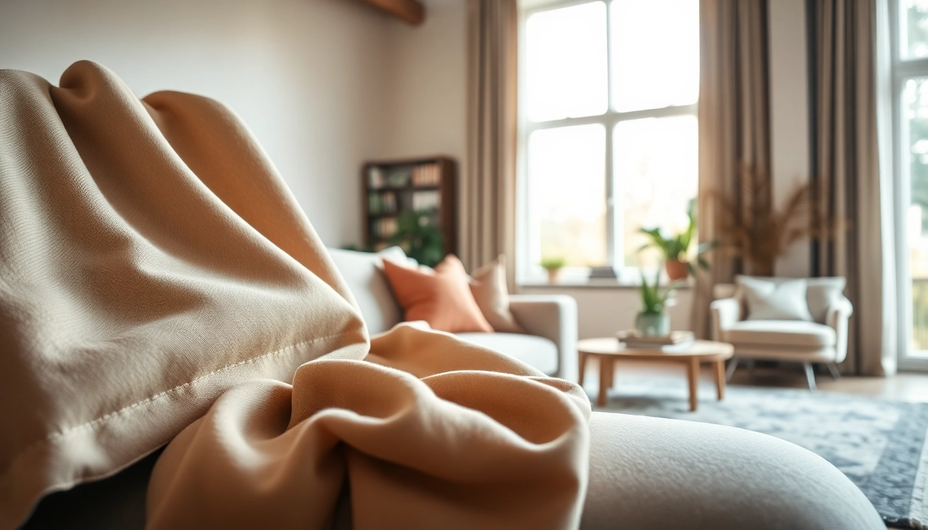 Bekijk de prachtig gestyleerde imitatie bont stof op een moderne bank.