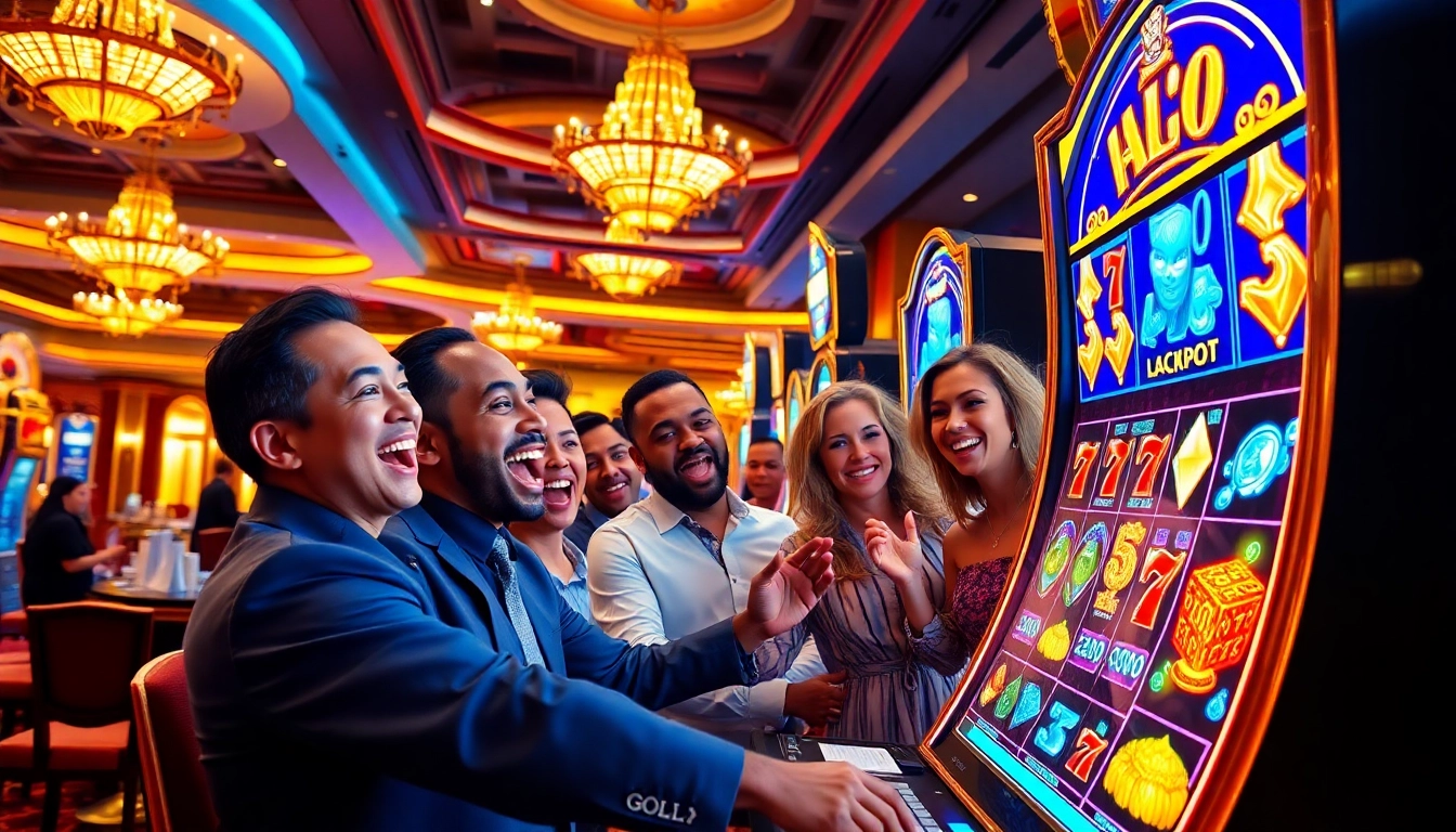 Experience the thrill of winning with slot depo 5rb at a vibrant casino.