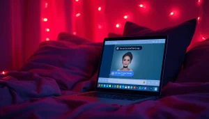 Explore engaging NSFW AI chat interactions in a cozy virtual setting.