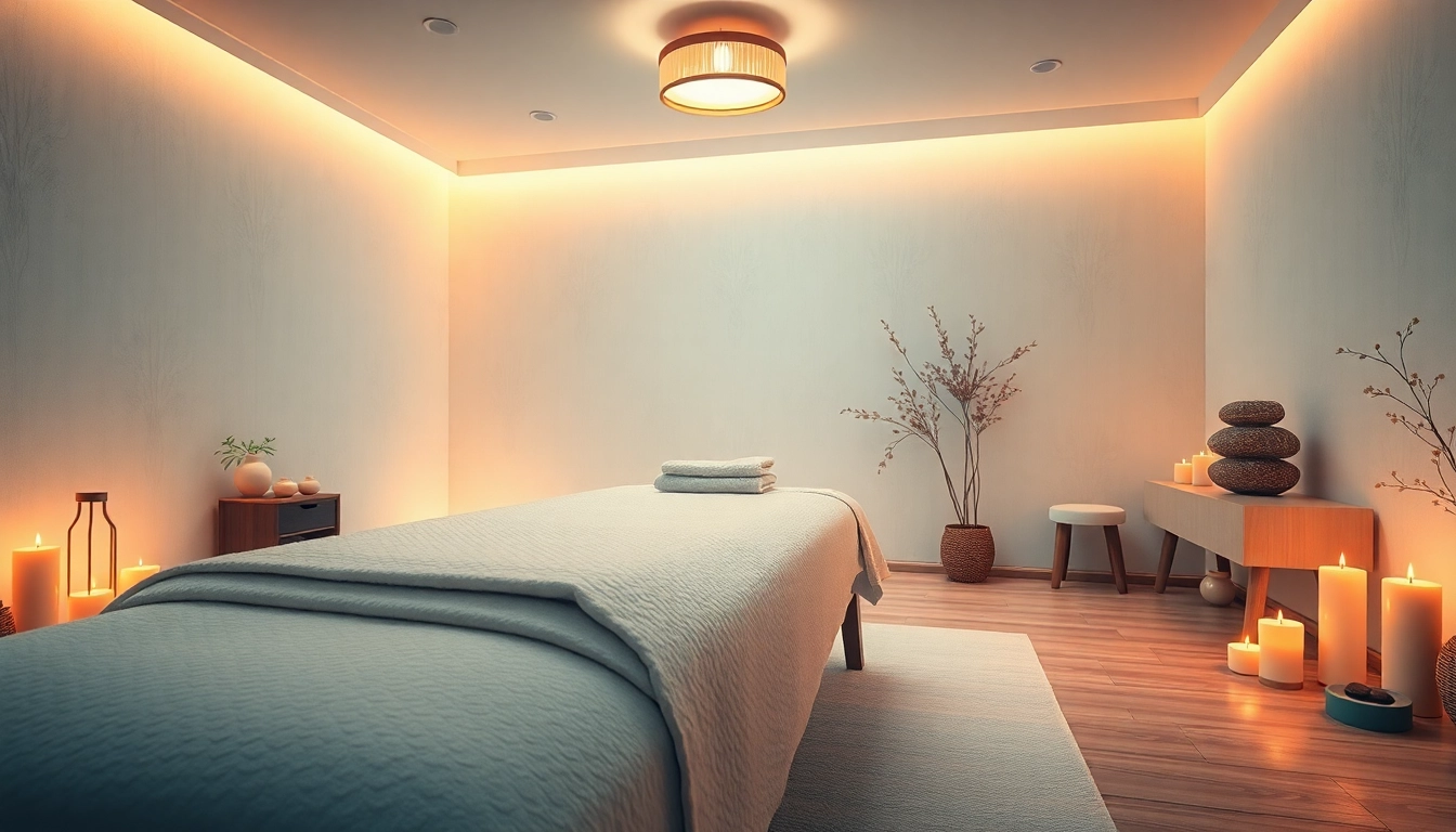 편안한 분위기와 따뜻한 조명이 어우러진 포항스웨디시 마사지 환경